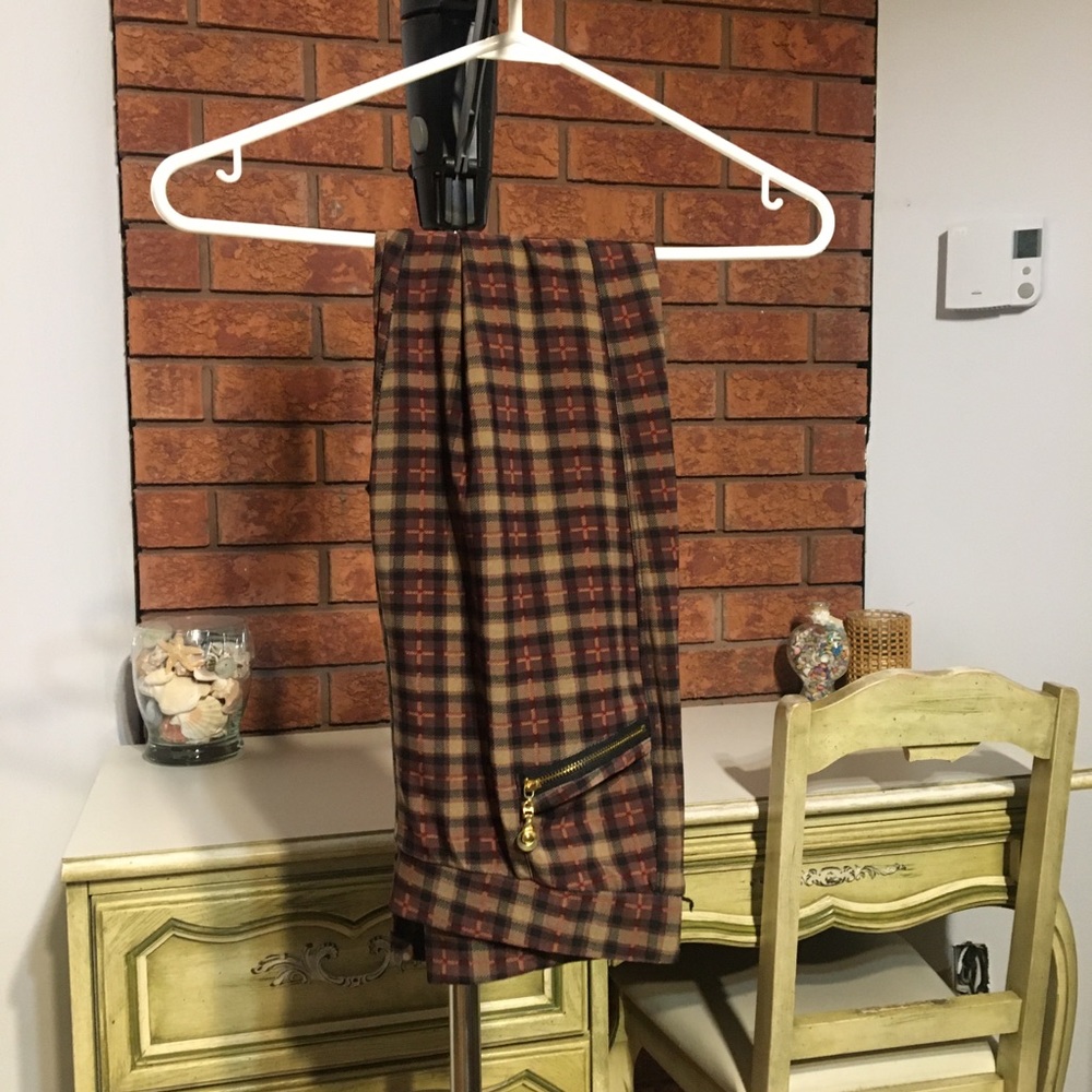 Plaid pants
